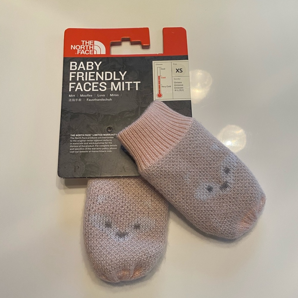 The North Face XS Baby Mittens